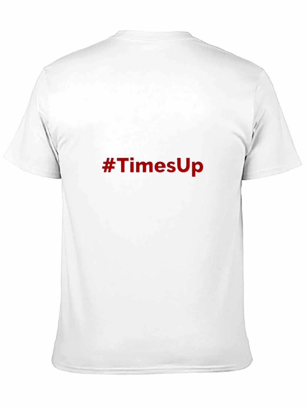Times Up Graphic Tee - Mens Black Crew Neck