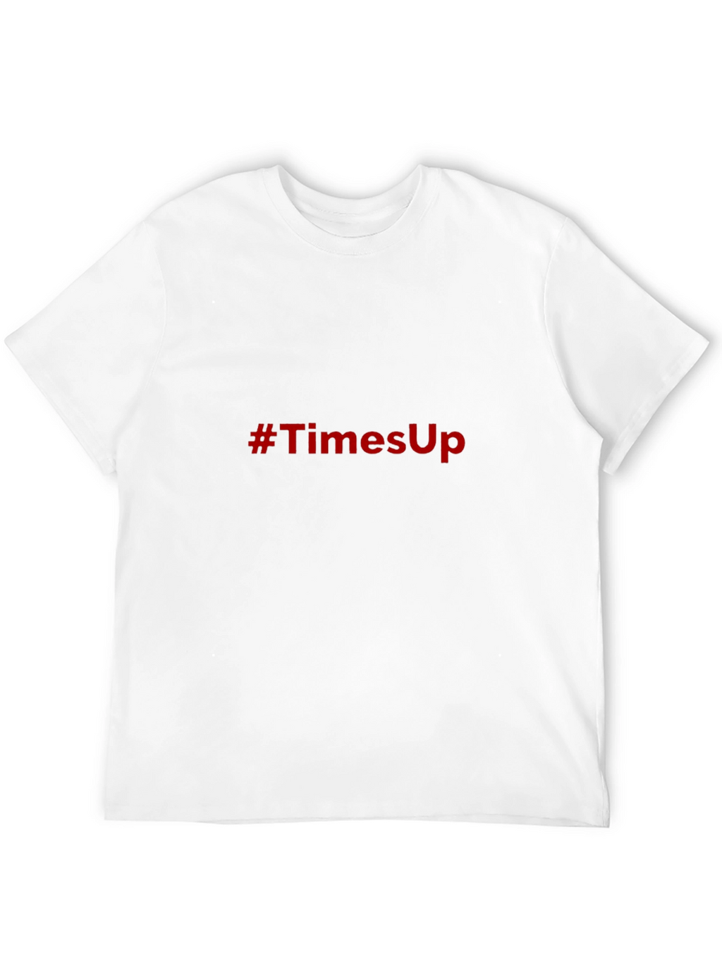 Times Up Graphic Tee - Mens Black Crew Neck