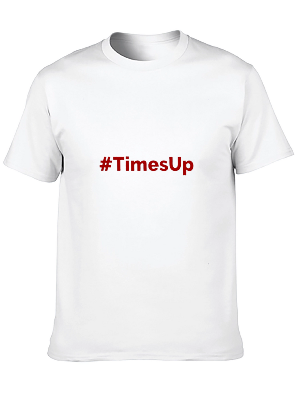 Times Up Graphic Tee - Mens Black Crew Neck