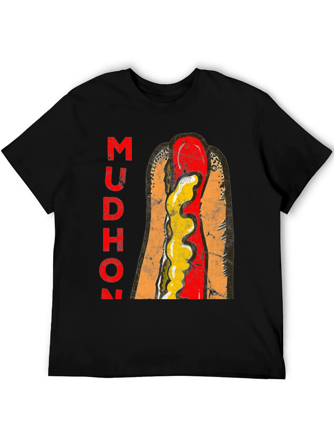 Mudhon Graphic T-Shirt - Hotdog Design