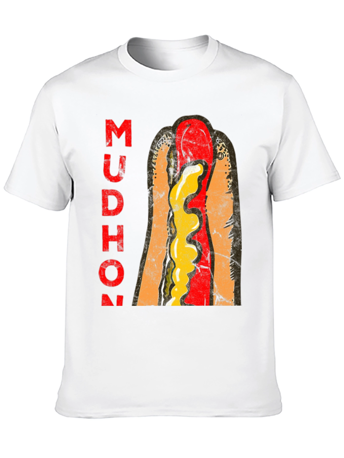 Mudhon Graphic T-Shirt - Hotdog Design