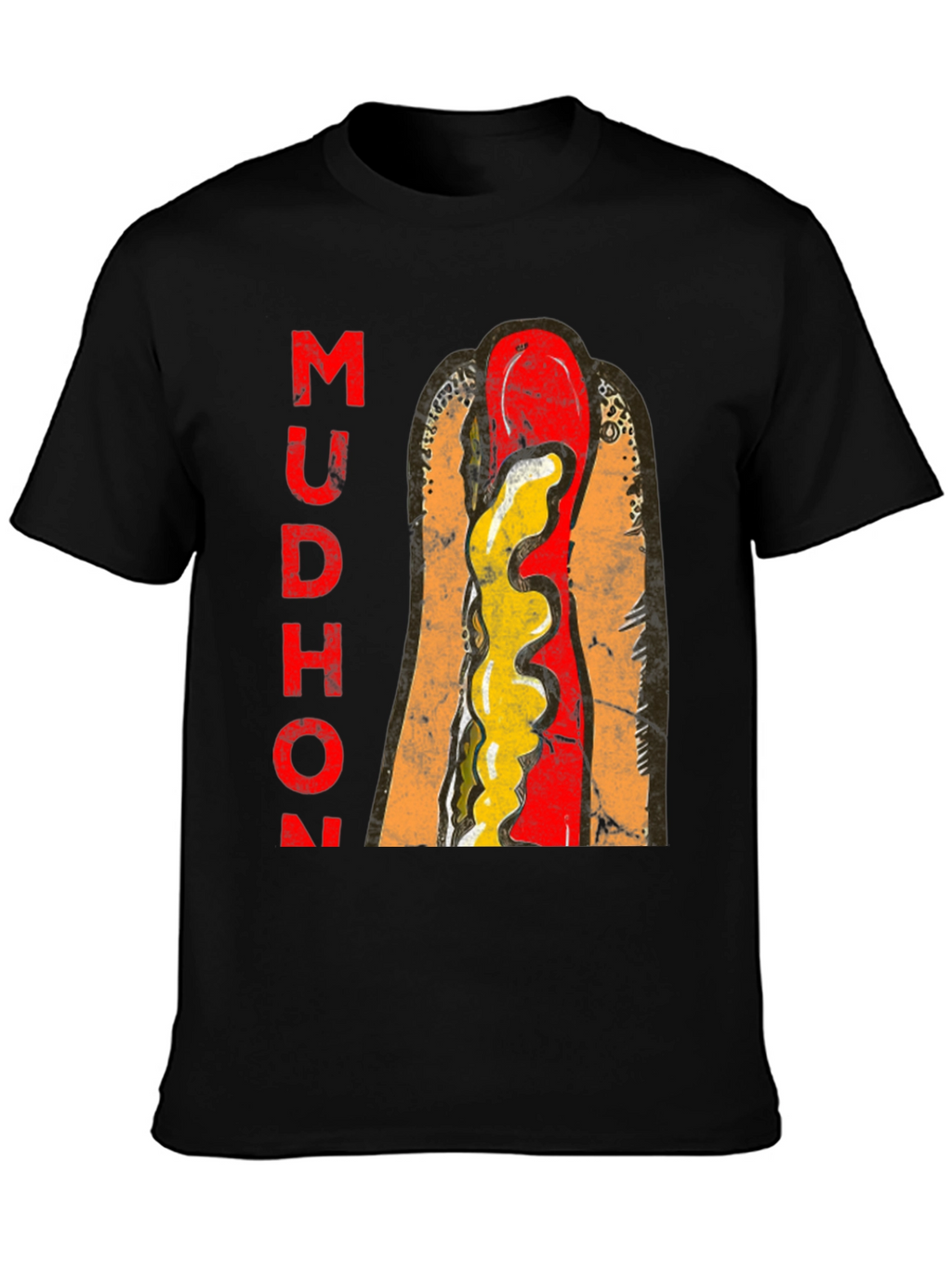 Mudhon Graphic T-Shirt - Hotdog Design