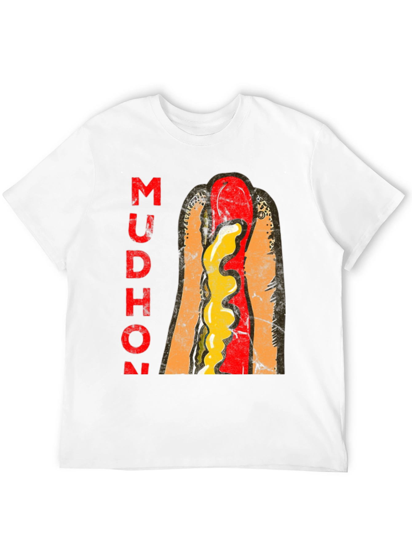 Mudhon Graphic T-Shirt - Hotdog Design