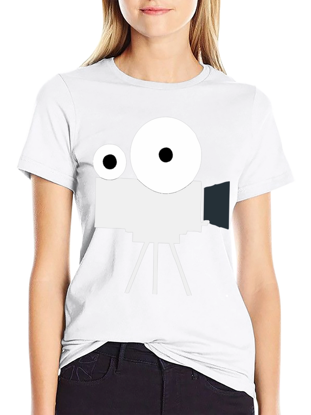 Retro Movie Camera T-Shirt