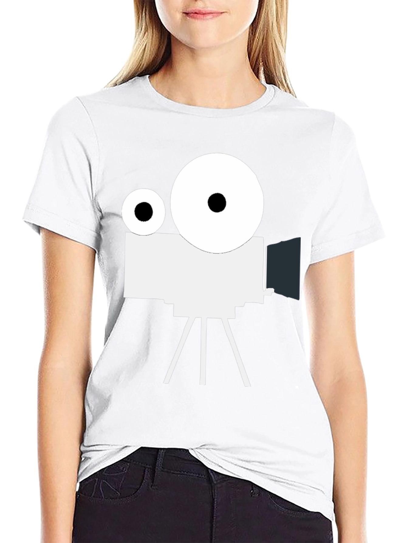 Retro Movie Camera T-Shirt