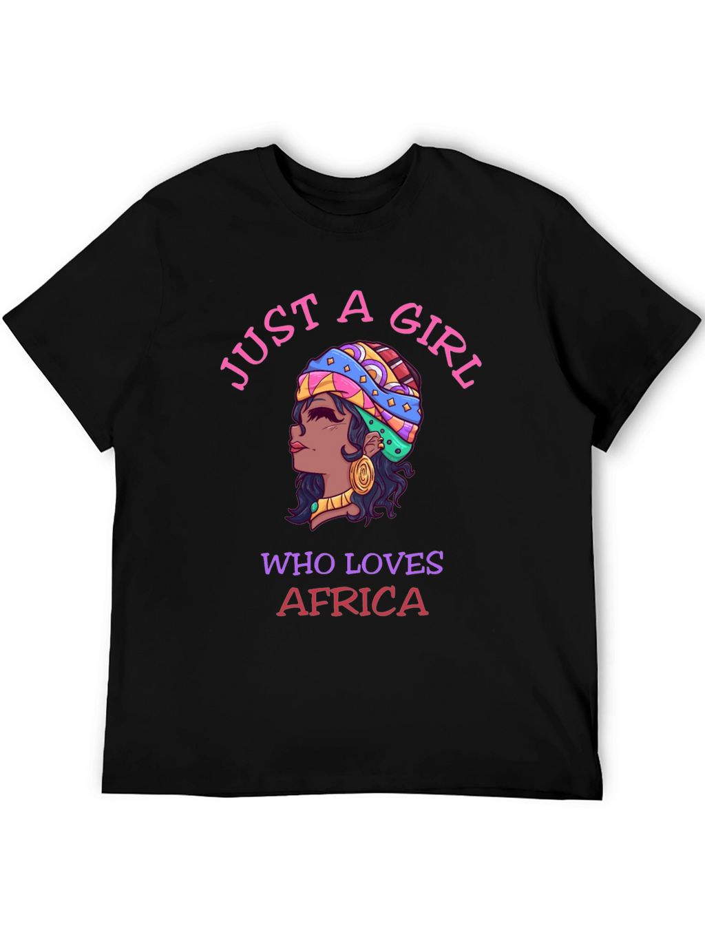Just A Girl Who Loves Africa T-Shirt