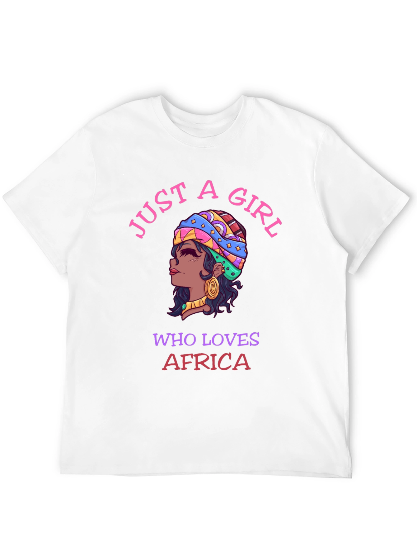 Just A Girl Who Loves Africa T-Shirt