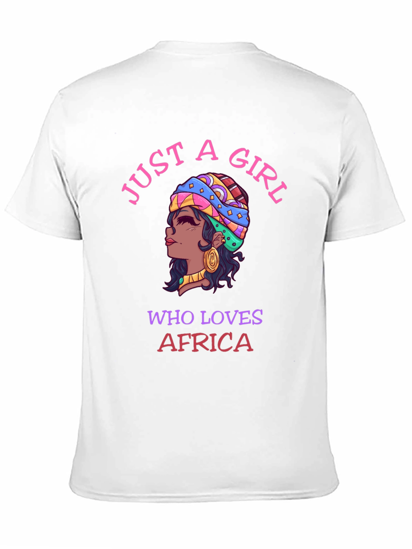 Just A Girl Who Loves Africa T-Shirt