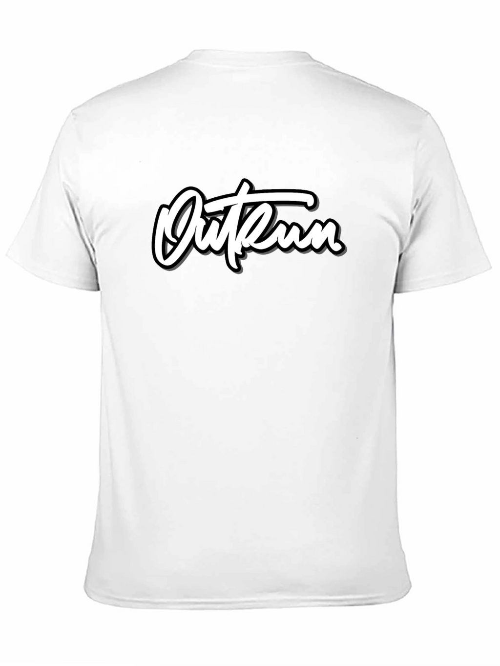 Outrun Graphic Tee - Black Short Sleeve Shirt
