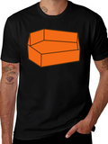 Orange Couch T-Shirt - Comfortable Graphic Tee