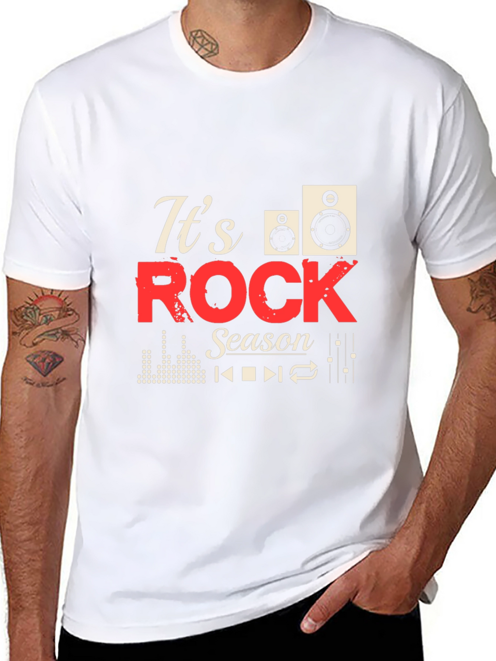 Its Rock Season Graphic Tee