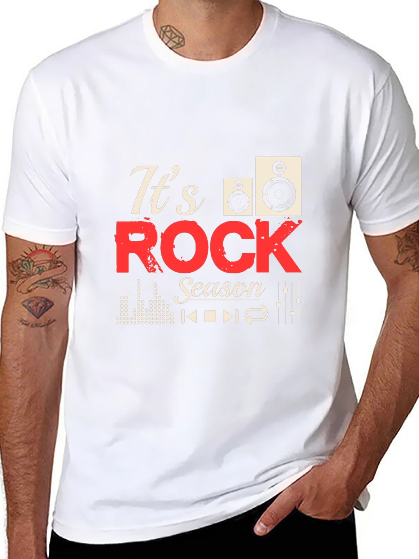 Its Rock Season Graphic Tee