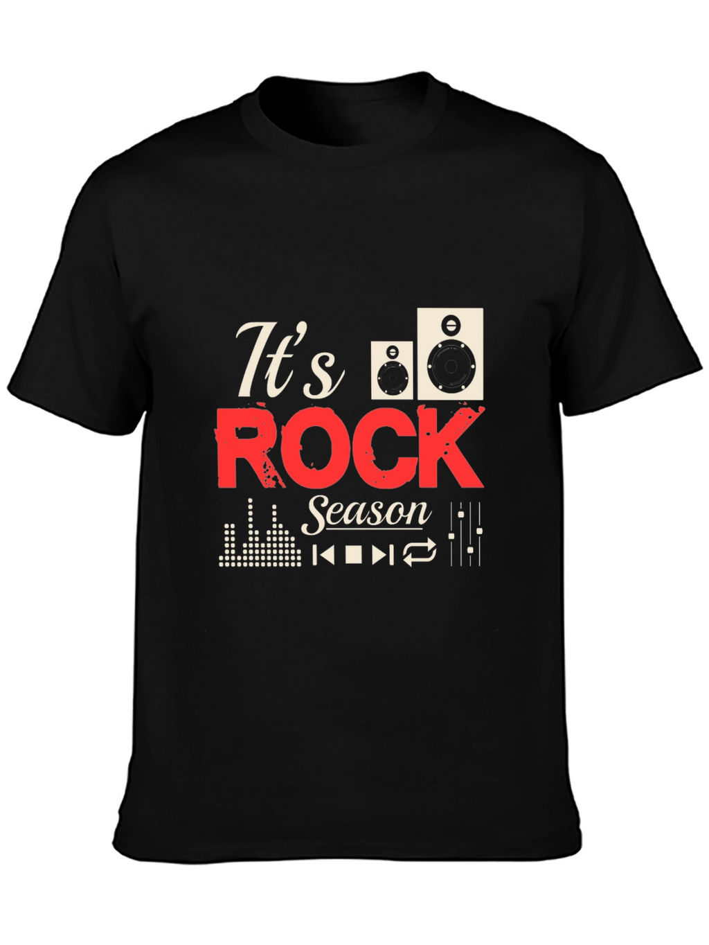 Its Rock Season Graphic Tee