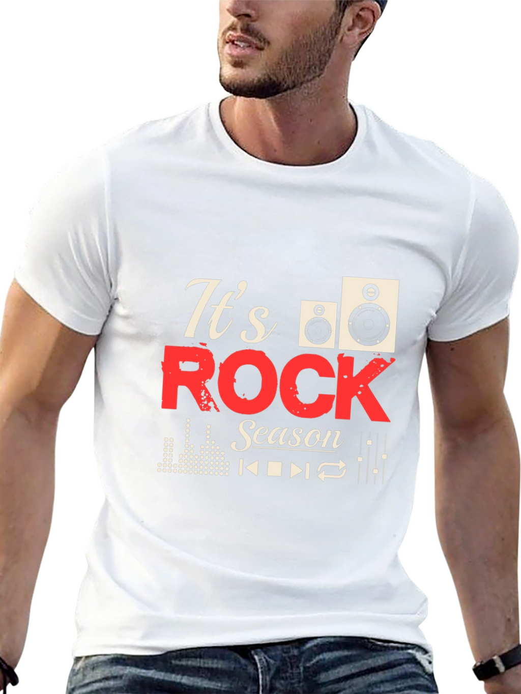 Its Rock Season Graphic Tee