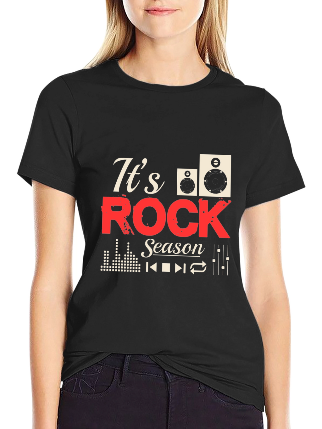 Its Rock Season Graphic Tee