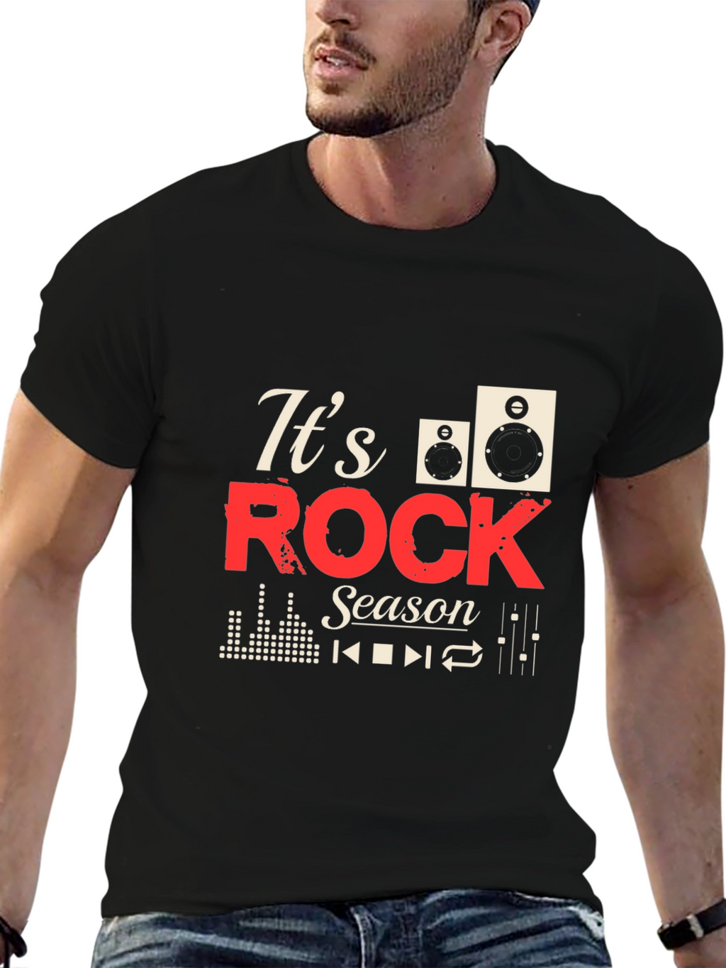 Its Rock Season Graphic Tee