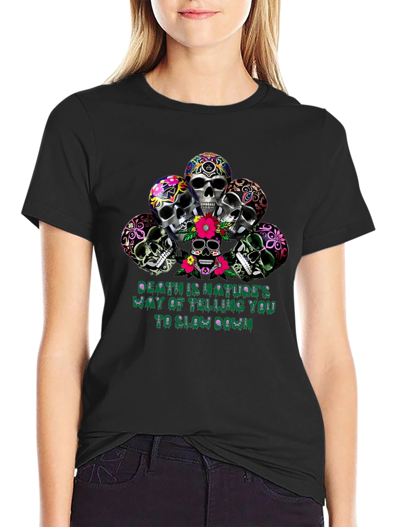 Skull Graphic T-Shirt - Natures Way