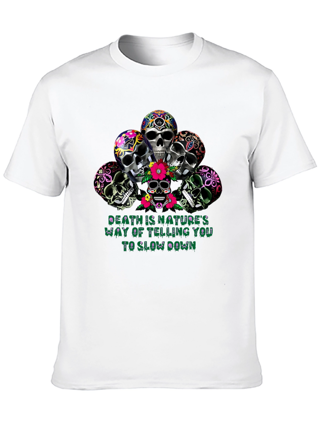 Skull Graphic T-Shirt - Natures Way