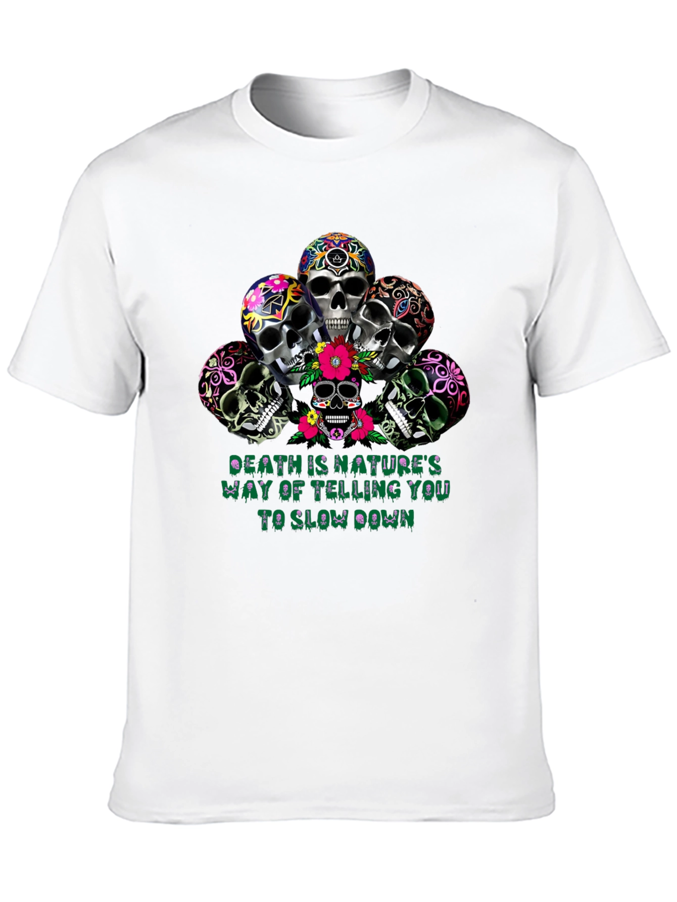 Skull Graphic T-Shirt - Natures Way