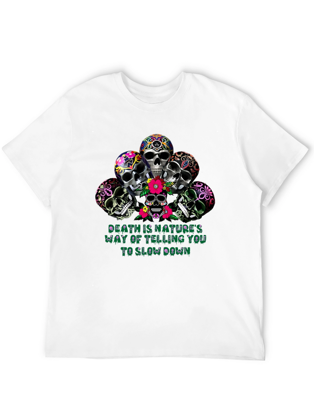Skull Graphic T-Shirt - Natures Way