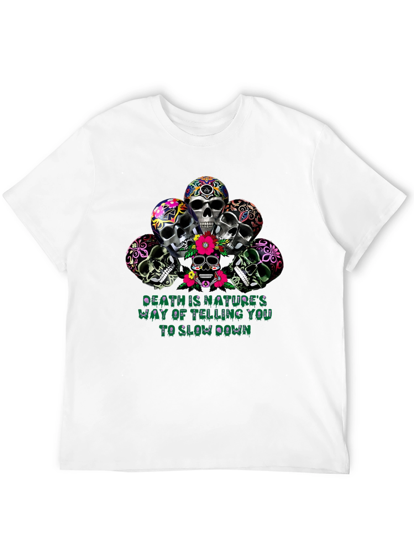 Skull Graphic T-Shirt - Natures Way