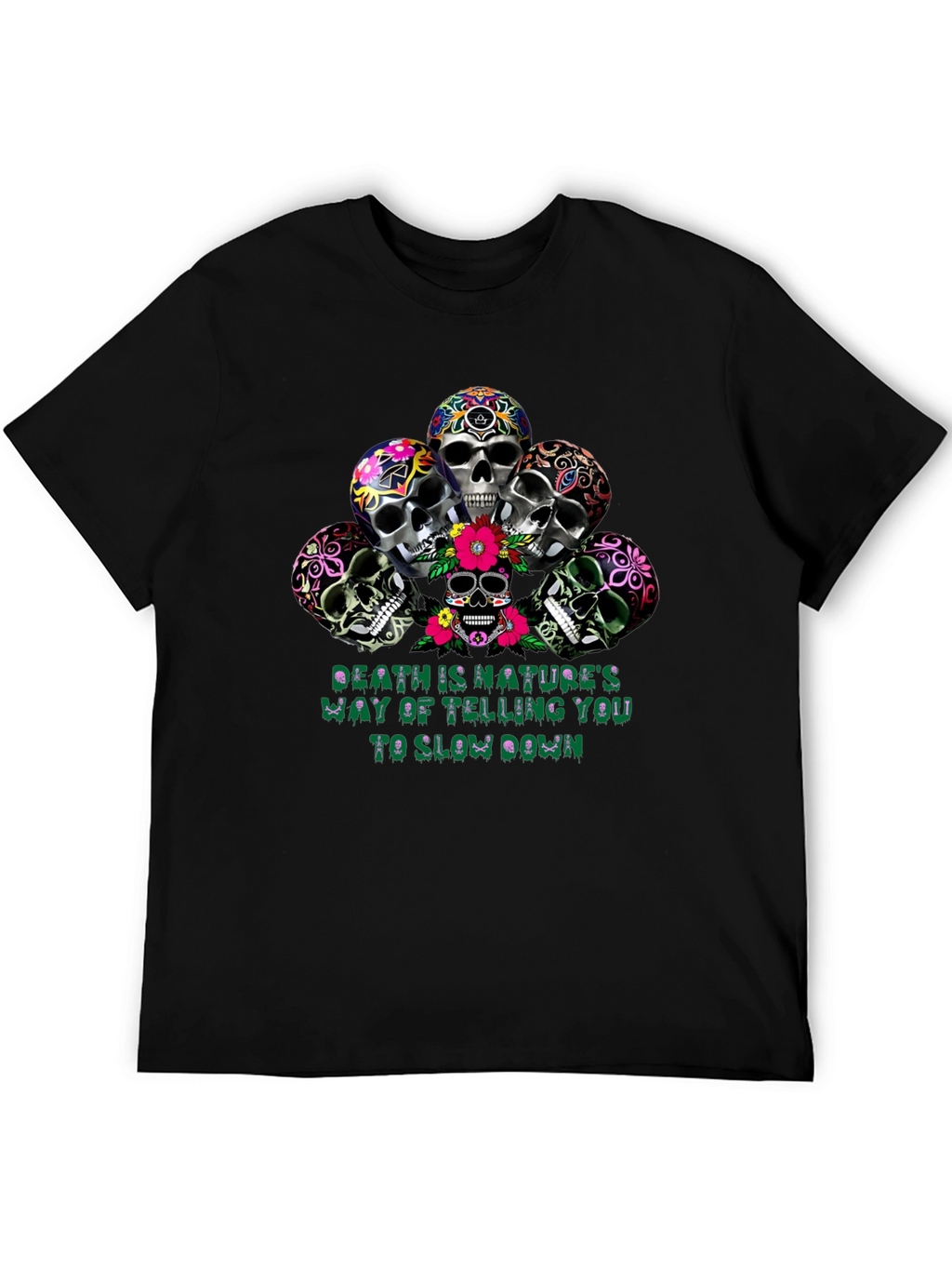 Skull Graphic T-Shirt - Natures Way