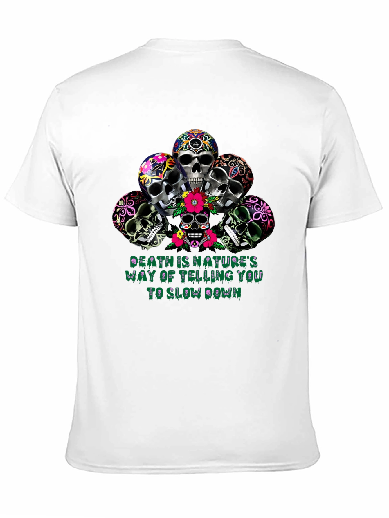 Skull Graphic T-Shirt - Natures Way