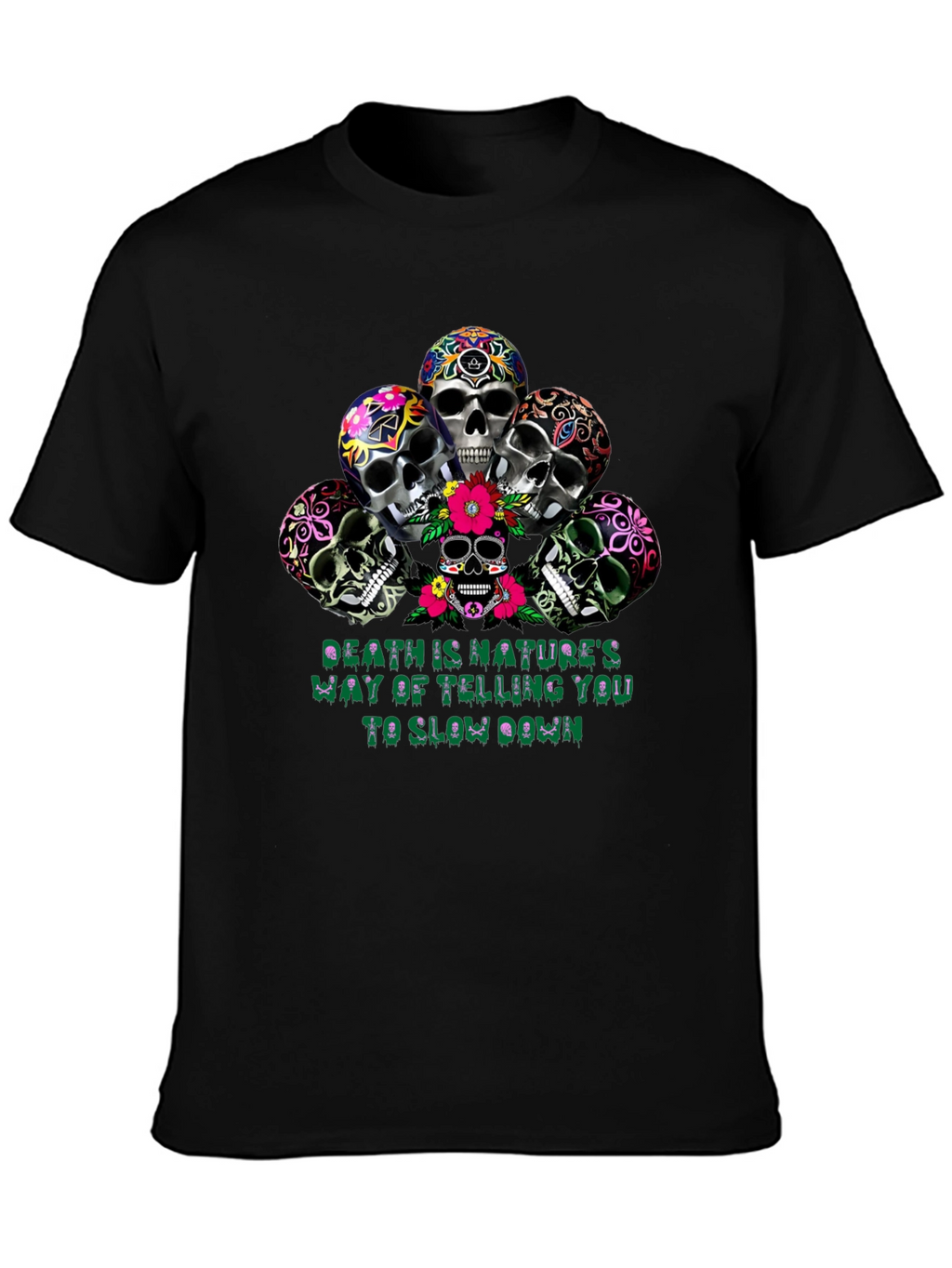 Skull Graphic T-Shirt - Natures Way