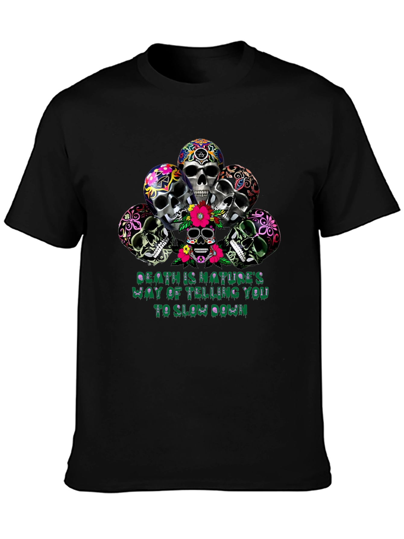 Skull Graphic T-Shirt - Natures Way