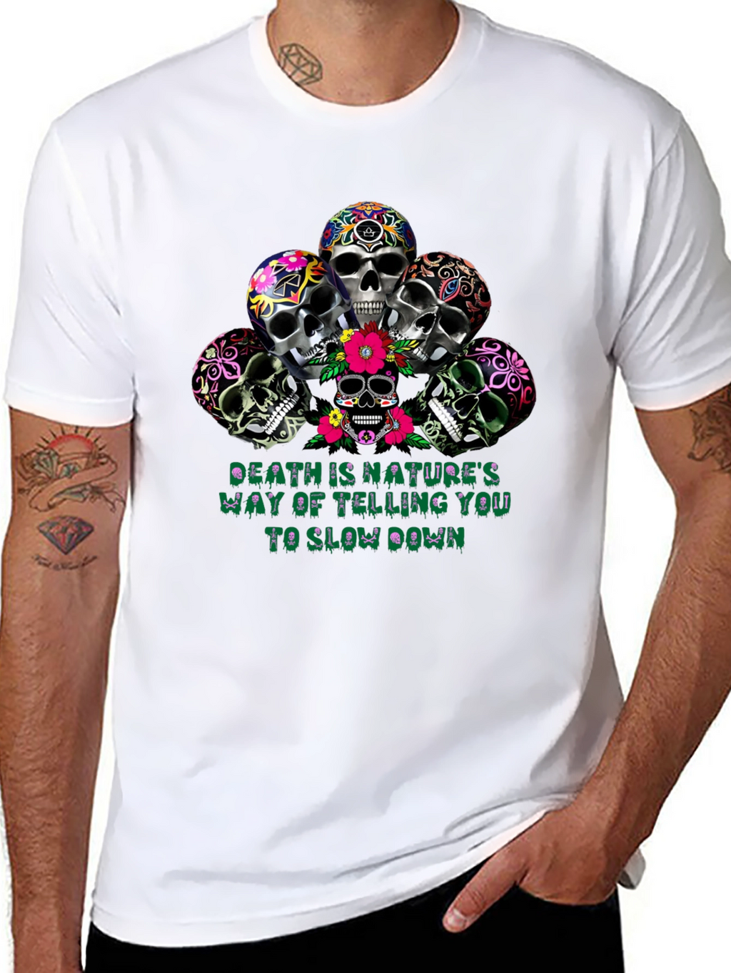 Skull Graphic T-Shirt - Natures Way