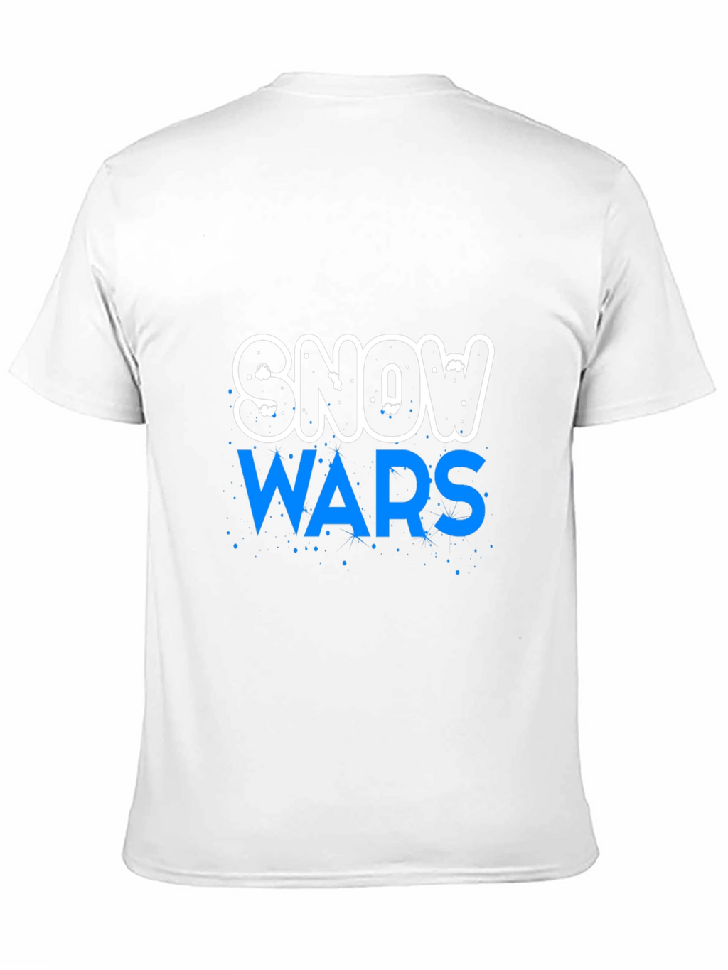 Snow Wars Graphic Print T-Shirt