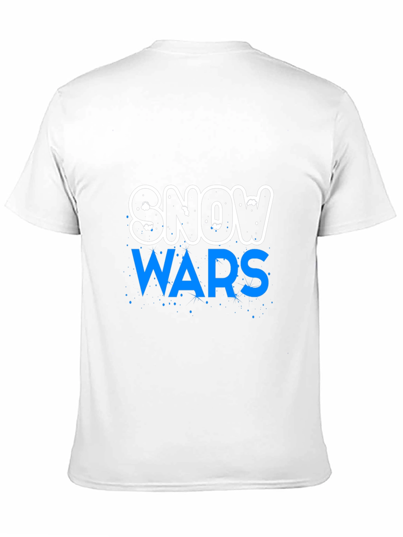 Snow Wars Graphic Print T-Shirt