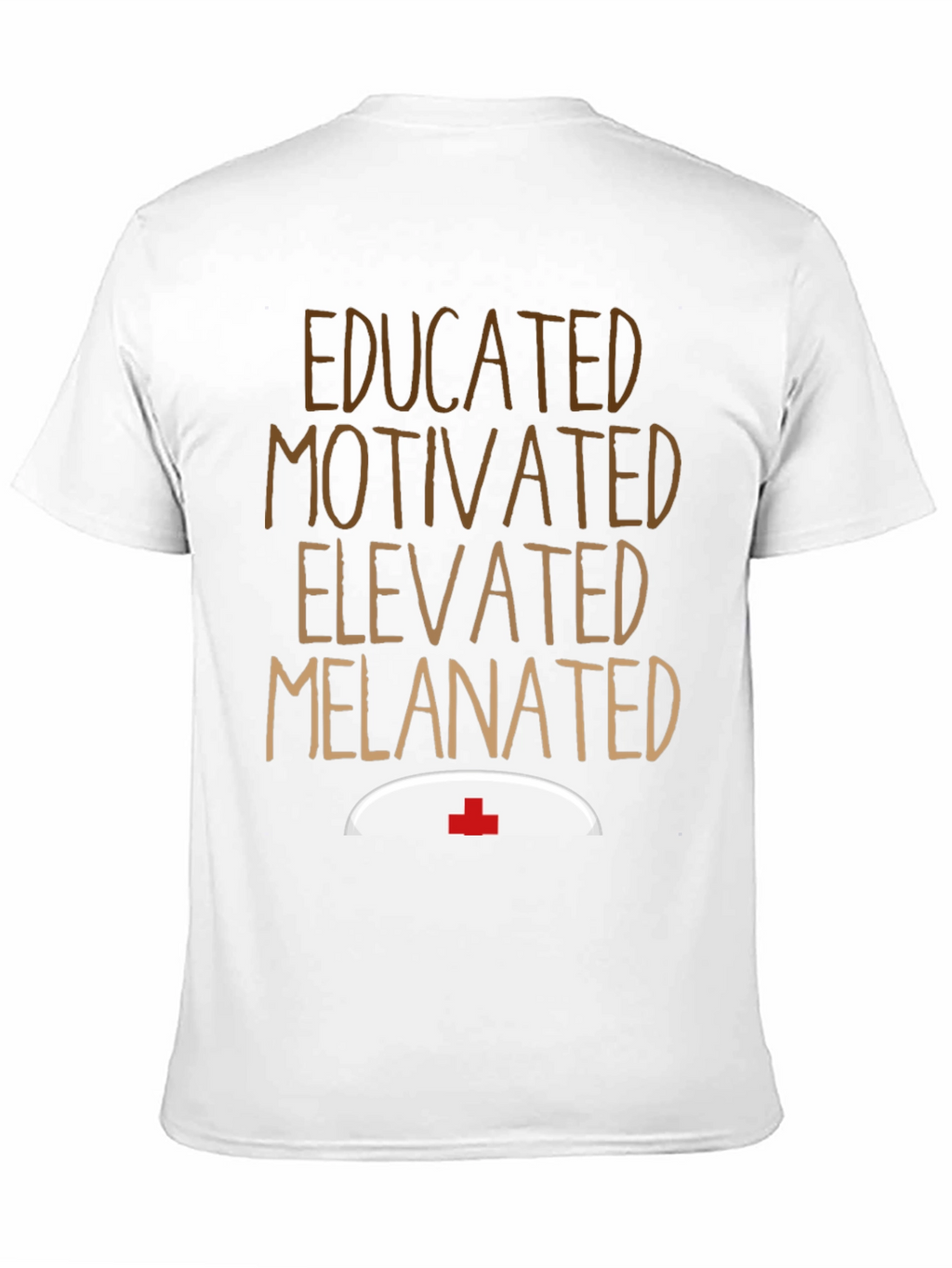 Educated Melanated Nurse T-Shirt