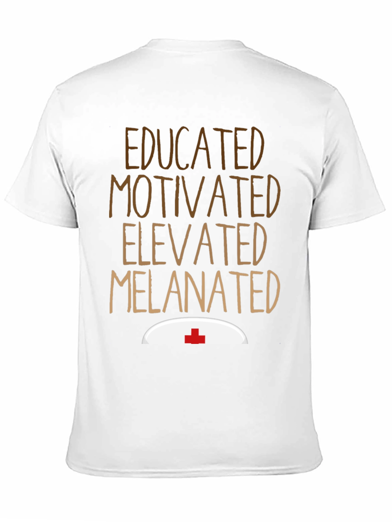 Educated Melanated Nurse T-Shirt