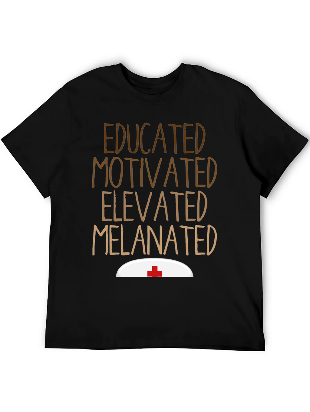 Educated Melanated Nurse T-Shirt