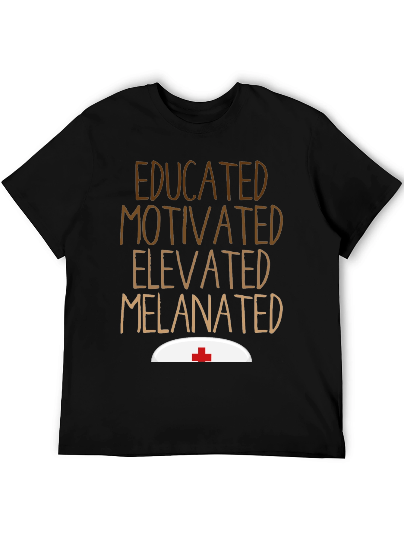 Educated Melanated Nurse T-Shirt