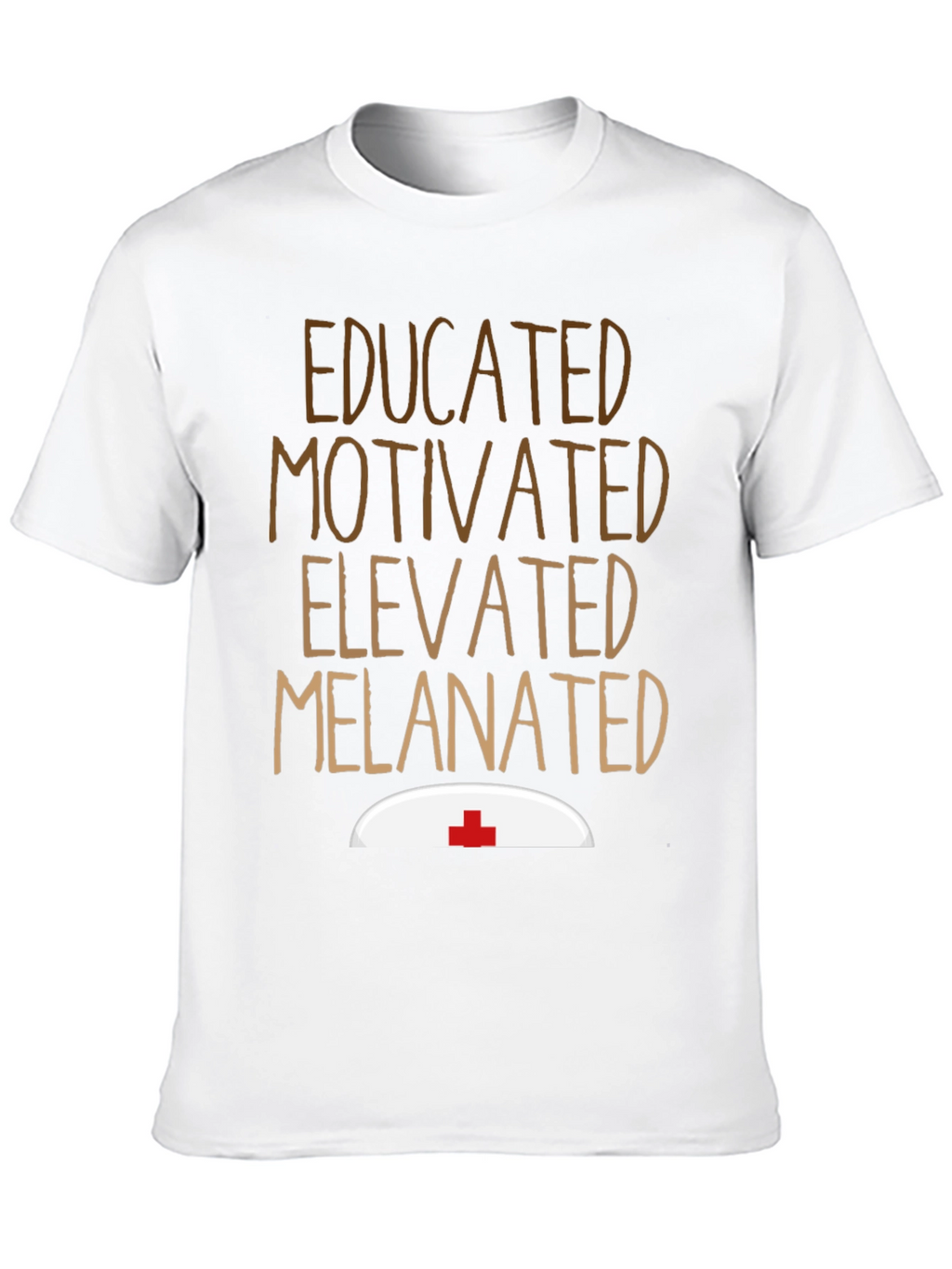 Educated Melanated Nurse T-Shirt
