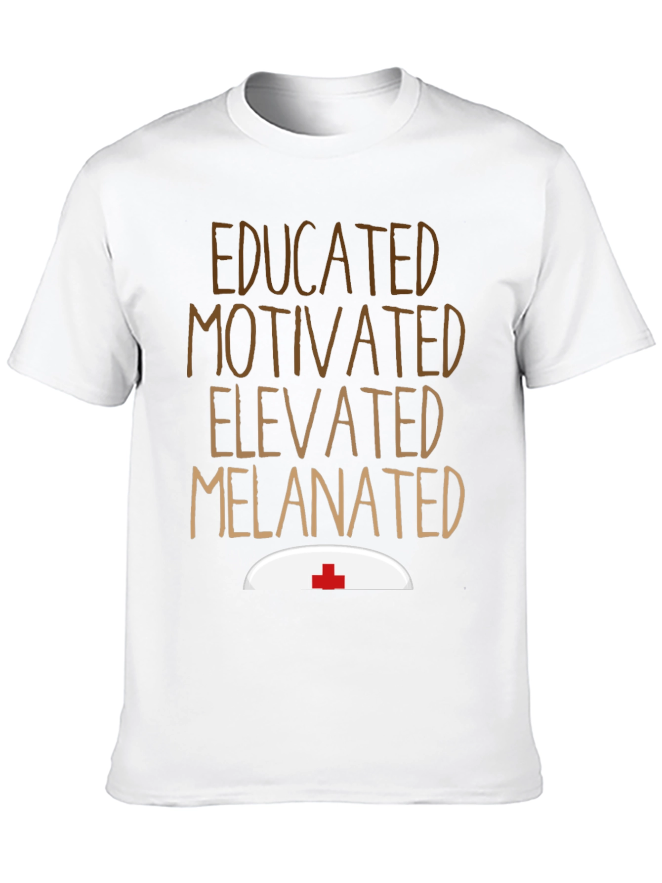 Educated Melanated Nurse T-Shirt