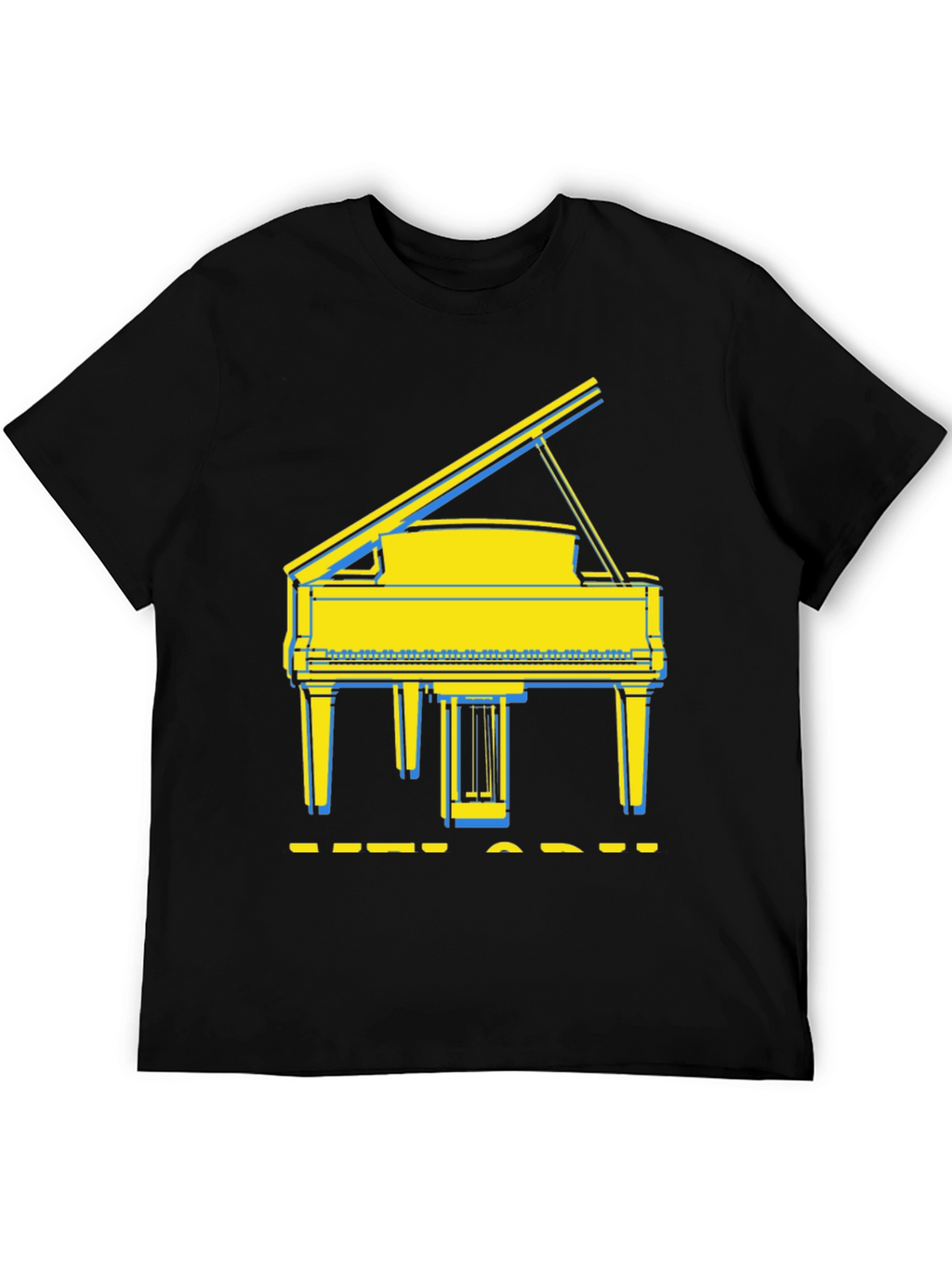 Grand Piano Graphic Tee - Stylish Music Lover Shirt