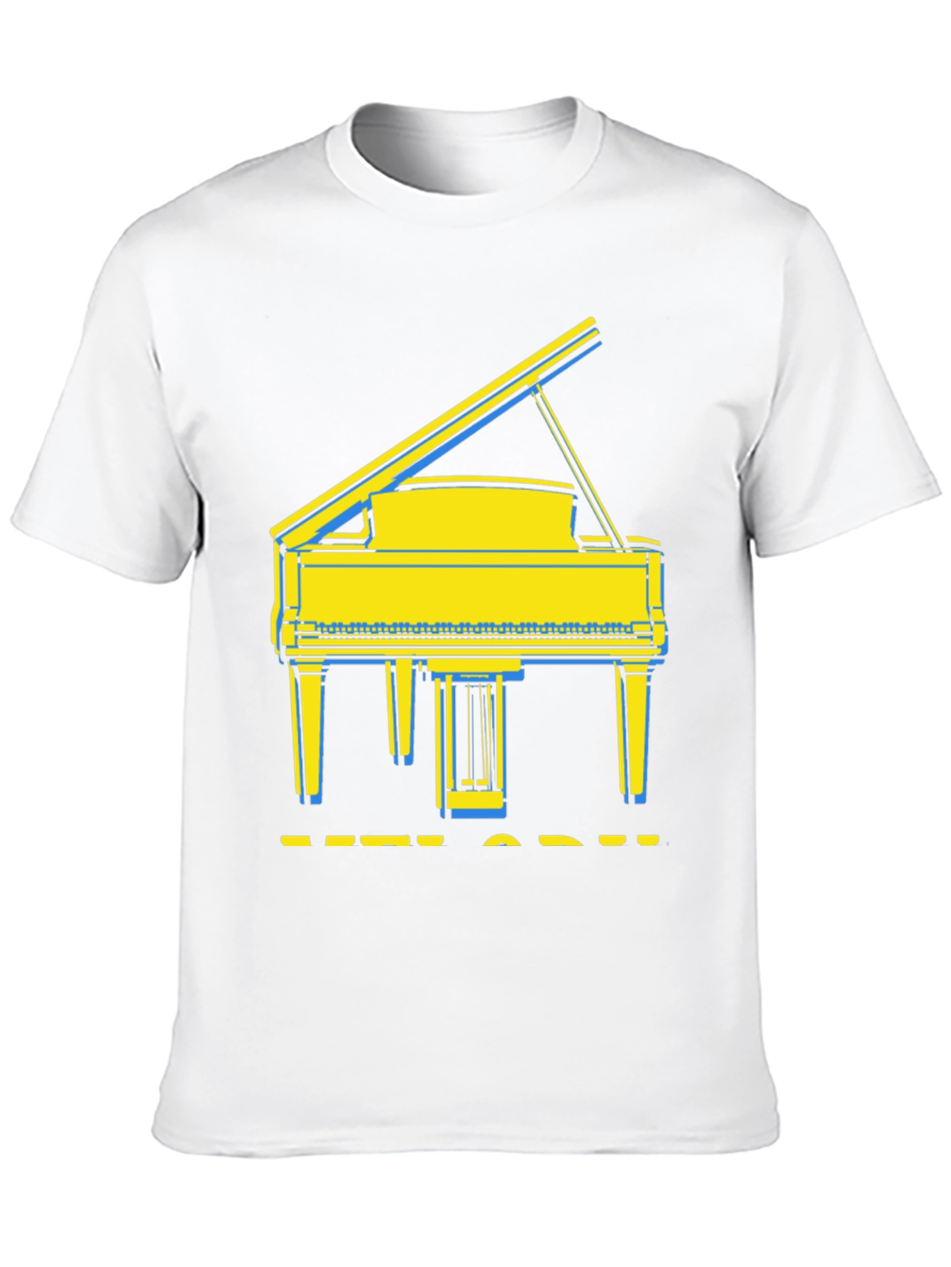 Grand Piano Graphic Tee - Stylish Music Lover Shirt
