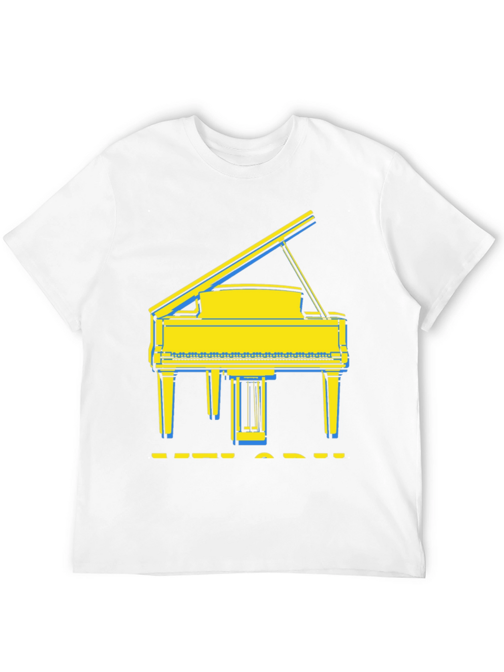 Grand Piano Graphic Tee - Stylish Music Lover Shirt