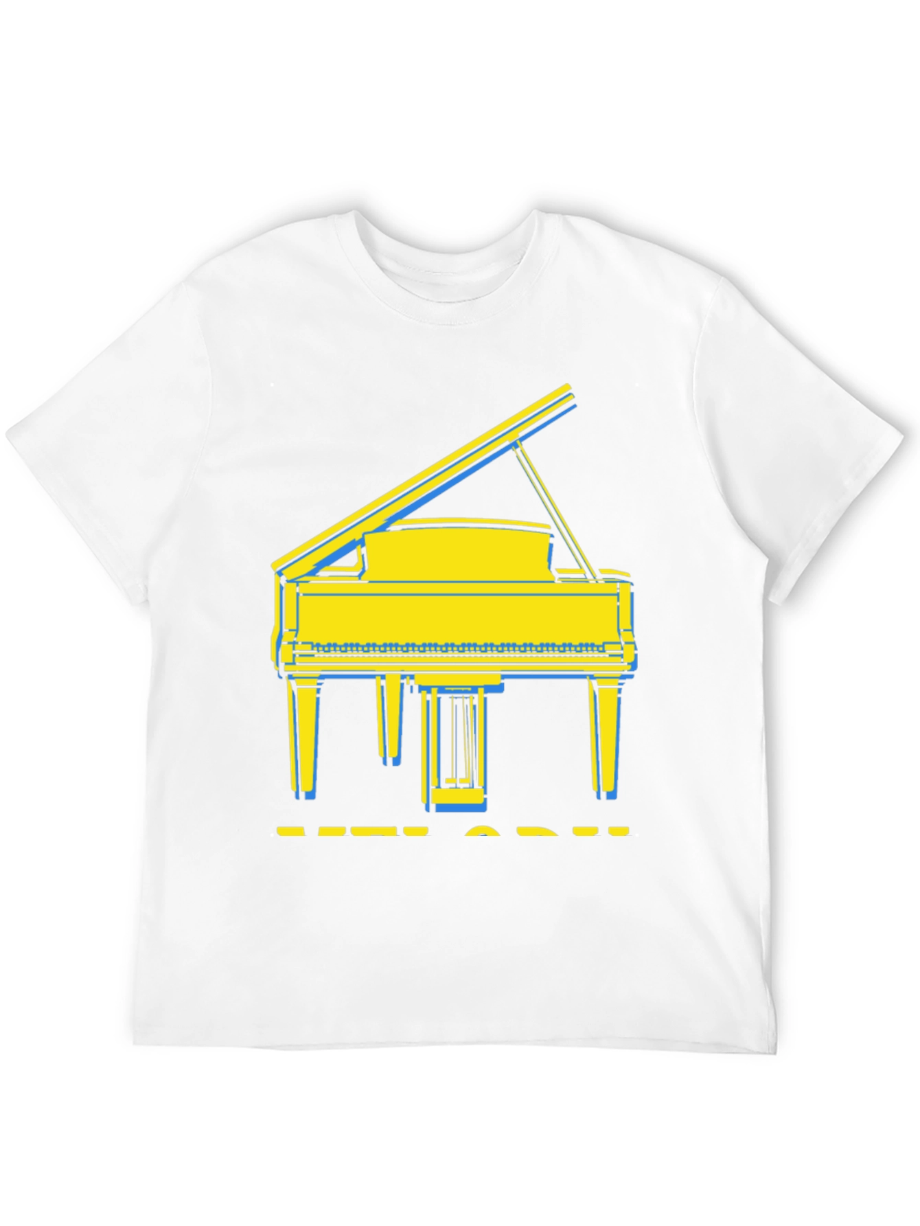 Grand Piano Graphic Tee - Stylish Music Lover Shirt