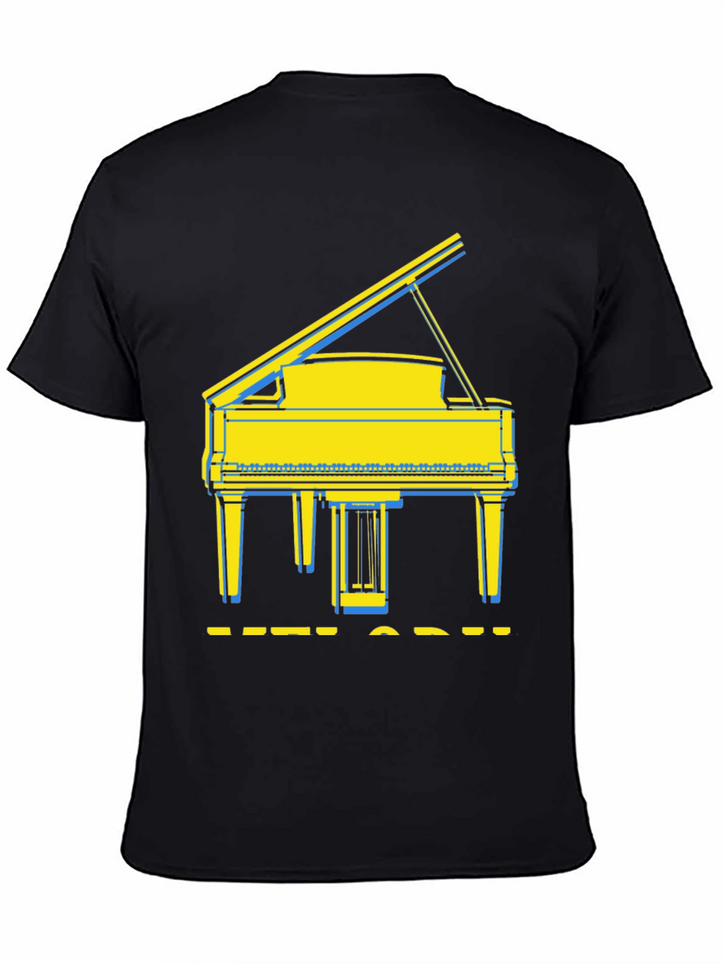 Grand Piano Graphic Tee - Stylish Music Lover Shirt