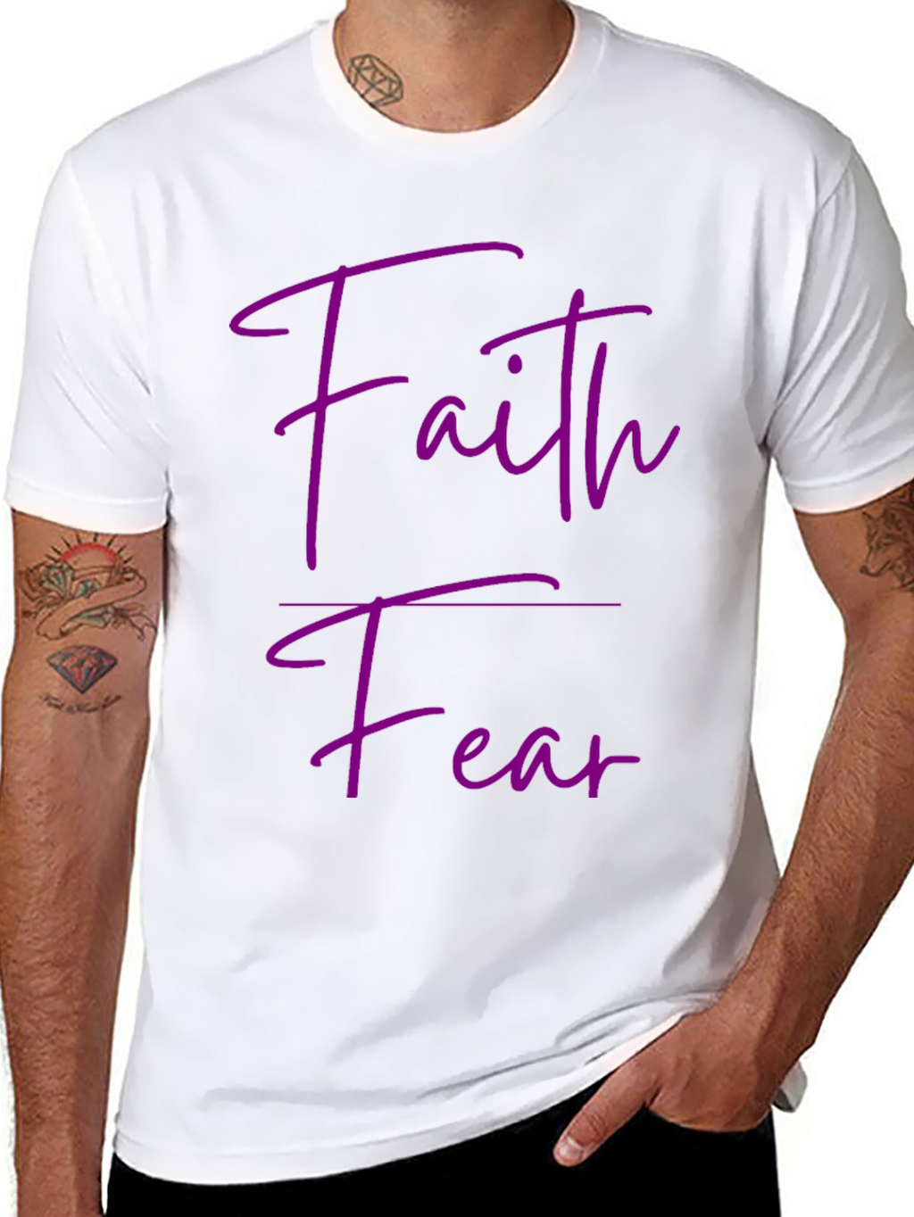 Faith Over Fear Graphic Tee