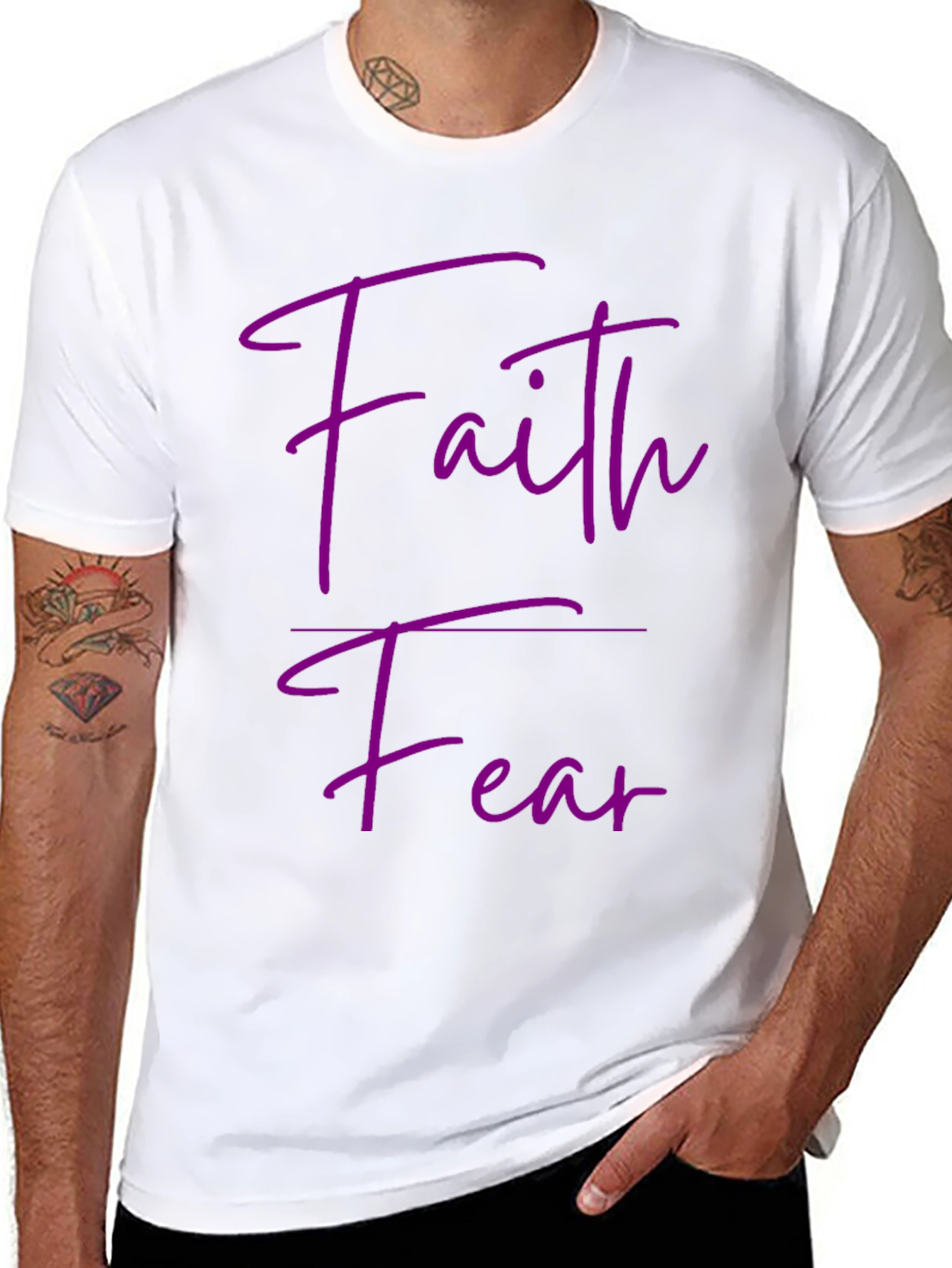 Faith Over Fear Graphic Tee
