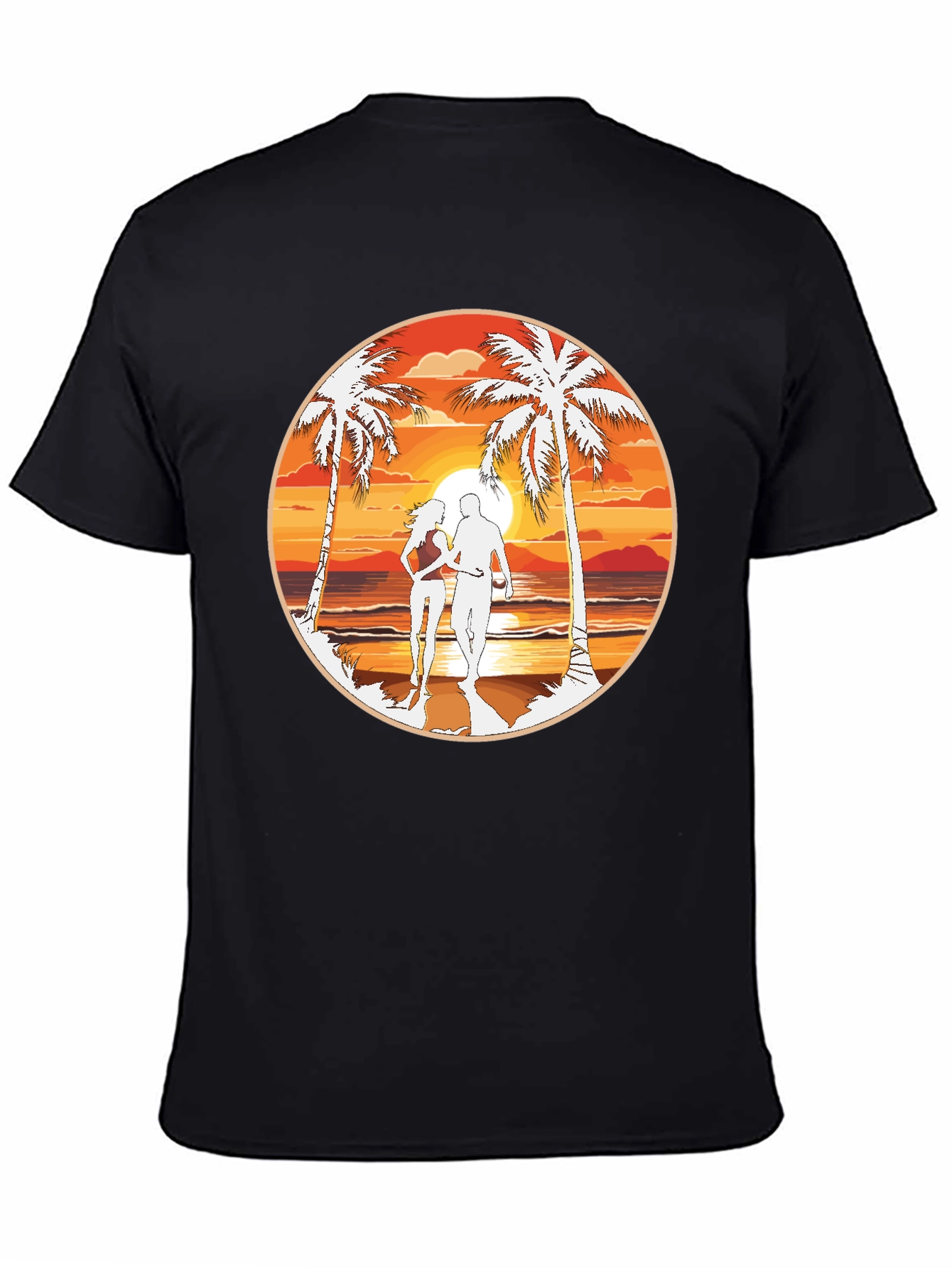 Beach Sunset Graphic Tee