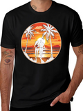 Beach Sunset Graphic Tee