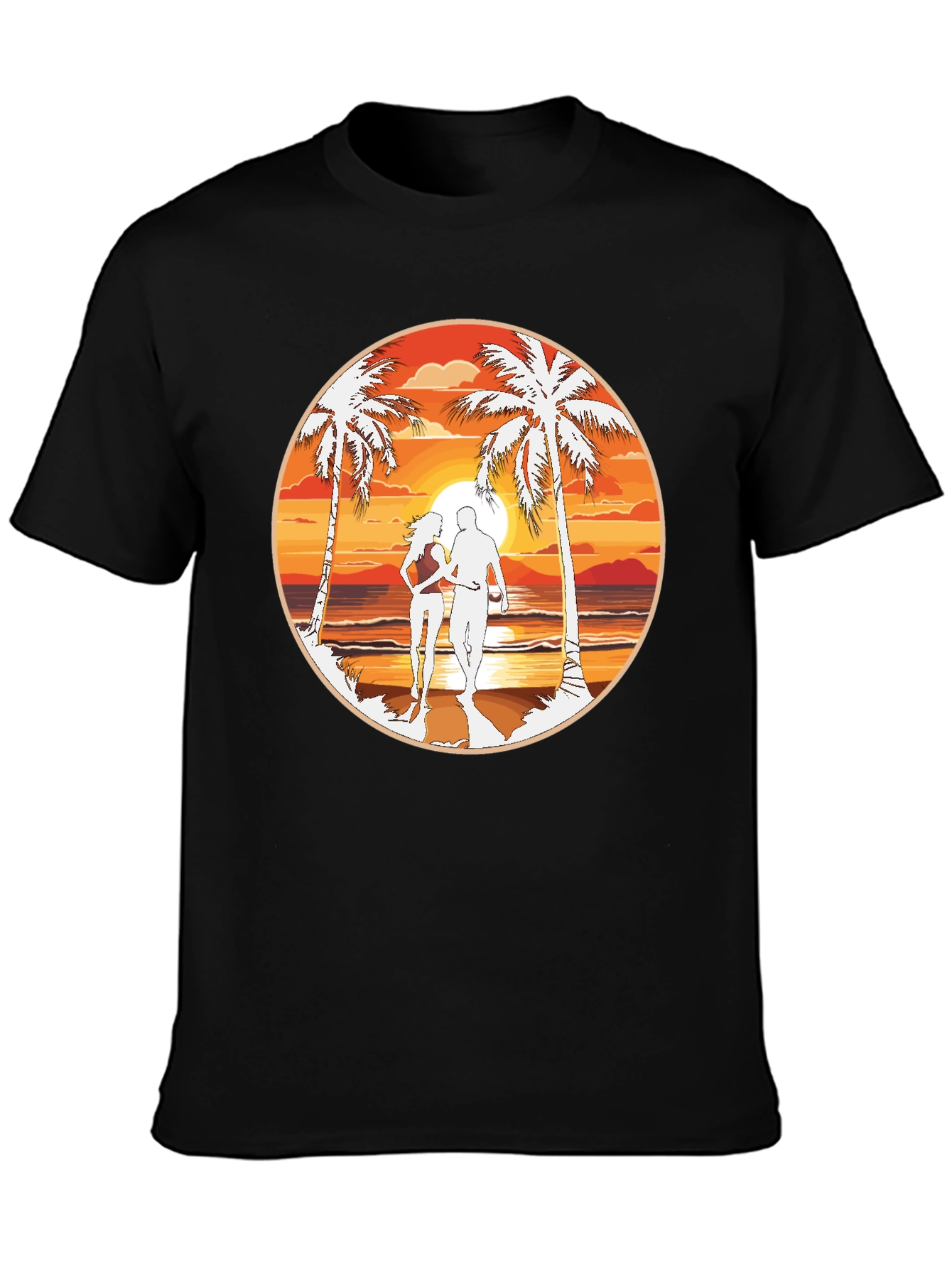 Beach Sunset Graphic Tee