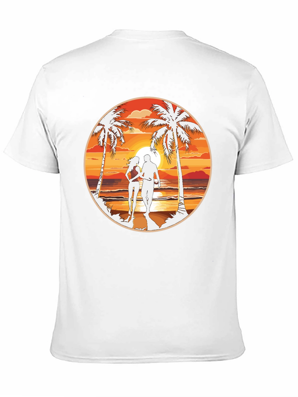 Beach Sunset Graphic Tee