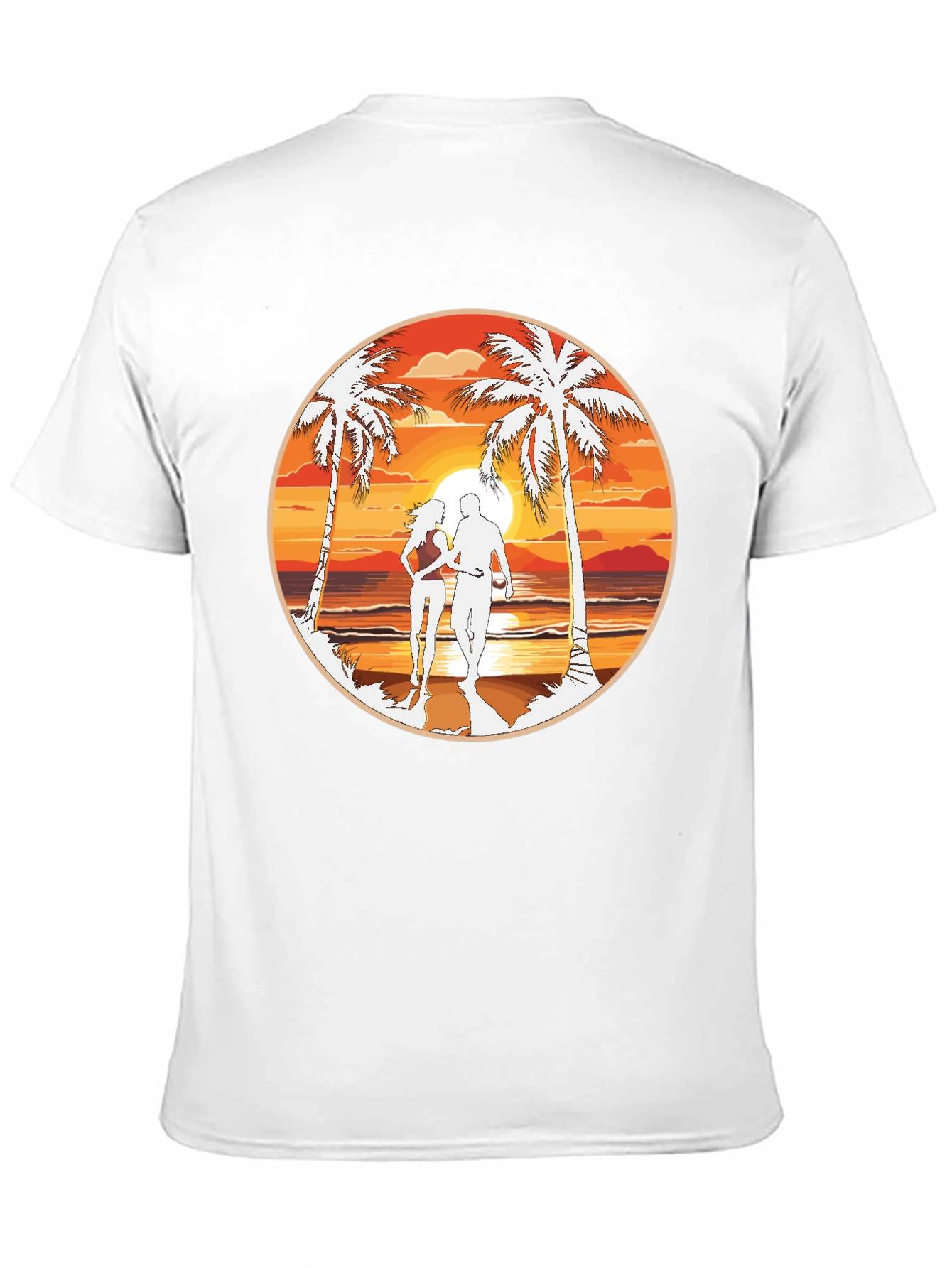 Beach Sunset Graphic Tee